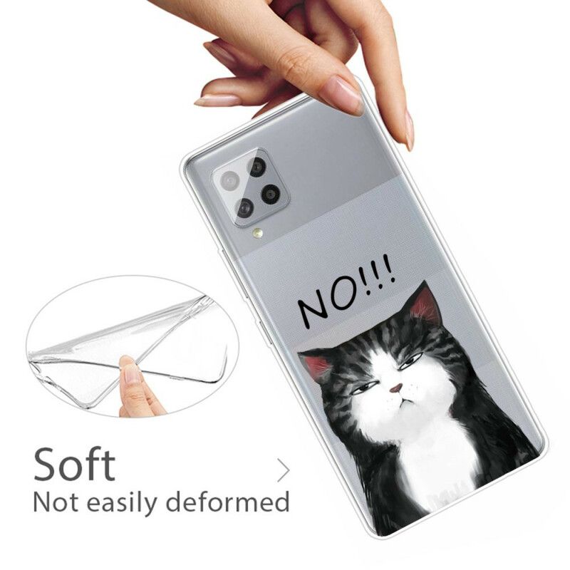 Kryt Samsung Galaxy A42 5G Mačka. Ktorá Hovorí Nie