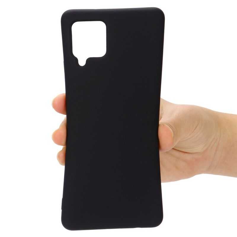 Kryt Samsung Galaxy A42 5G Tekutý Silikón So Šnúrkou