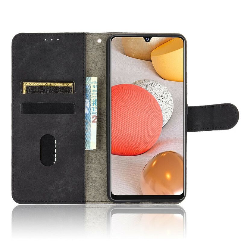 Peňaženkový Kryt Samsung Galaxy A42 5G Dotyk Pokožky