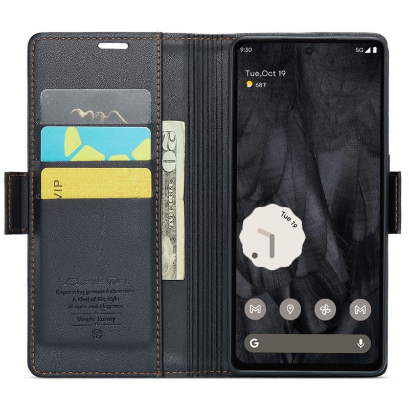 Puzdro Google Pixel 8 Pro Kožený Štýl Caseme