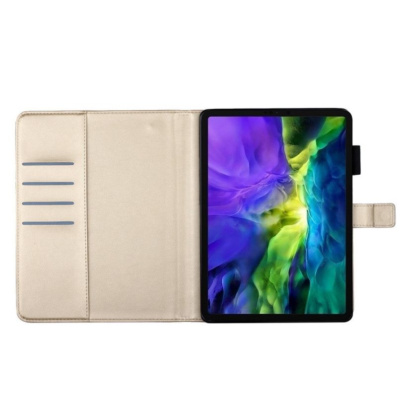 Kožené Puzdro iPad Pro 11" (2020) Kvety