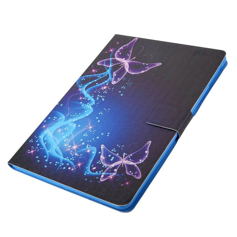 Kožené Puzdro iPad Pro 11" (2020) Vzor Série Motýľov