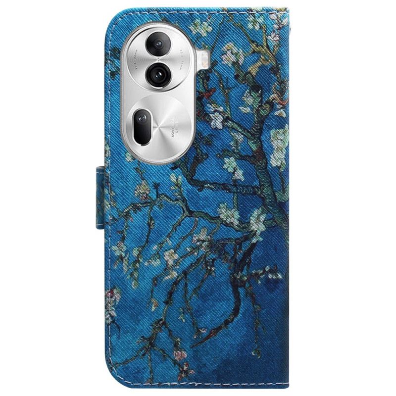 Kožené Puzdro Oppo Reno 11 Pro 5g Marhuľové Kvety