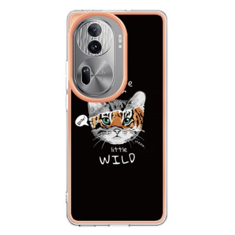 Kryt Oppo Reno 11 Pro 5g Kryt Na Mobil Mačka A Tiger