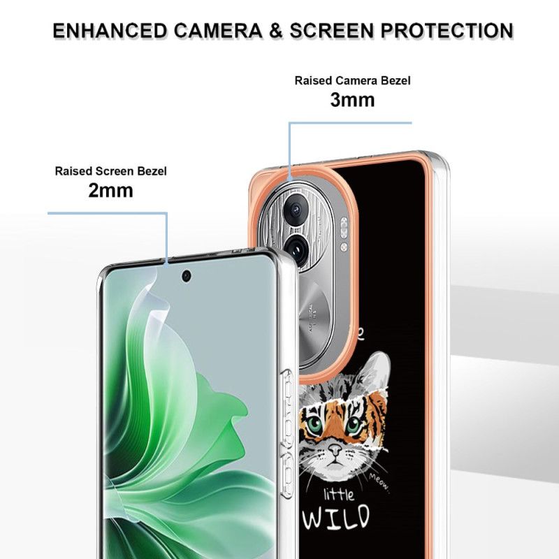 Kryt Oppo Reno 11 Pro 5g Kryt Na Mobil Mačka A Tiger