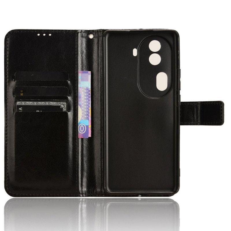 Puzdro Na Oppo Reno 11 Pro 5g Krikľavá Umelá Koža S Remienkom