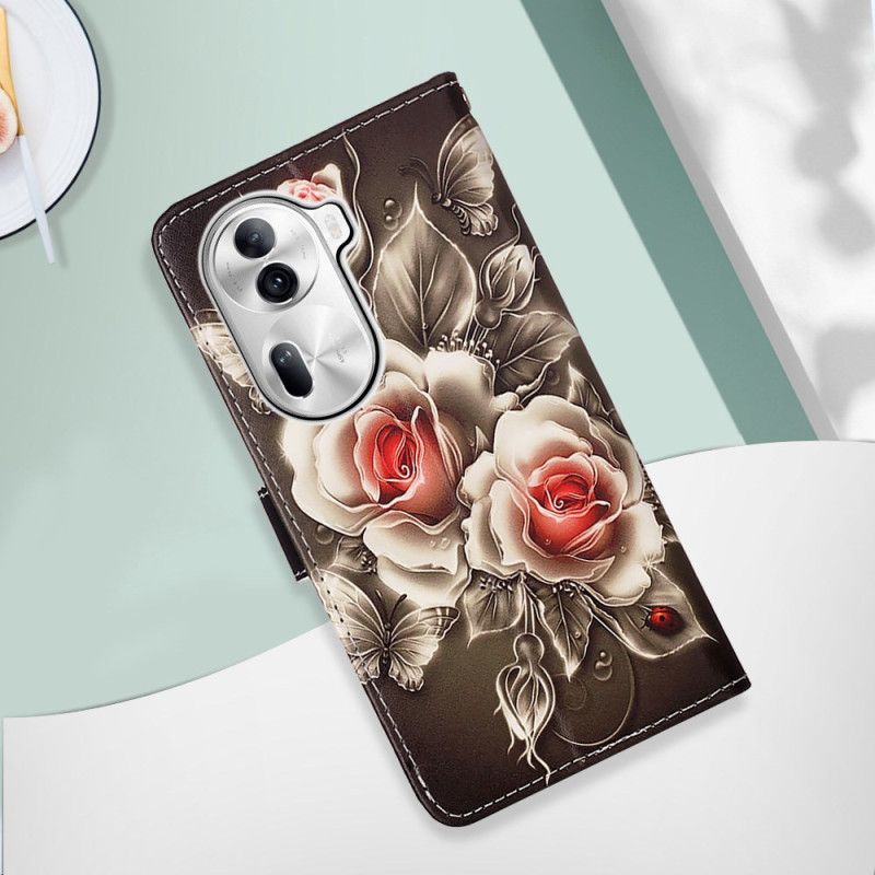 Puzdro Oppo Reno 11 Pro 5g Remenné Ruže