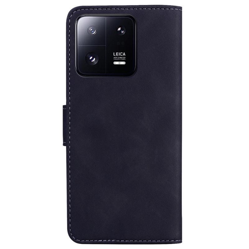 Kožené Puzdro Xiaomi 13 Pro Dizajn Motýľa