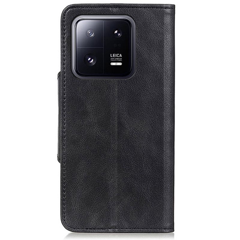Kožené Puzdro Xiaomi 13 Pro Magnetické Tlačidlo