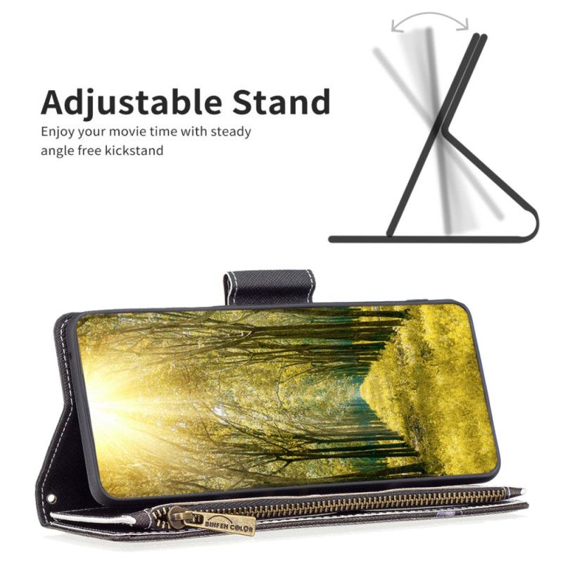 Kožené Puzdro Xiaomi 13 Pro Nebezpečný Medveď Na Zips