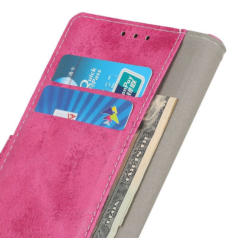 Kožené Puzdro Samsung Galaxy A21s Vintage Umelá Koža