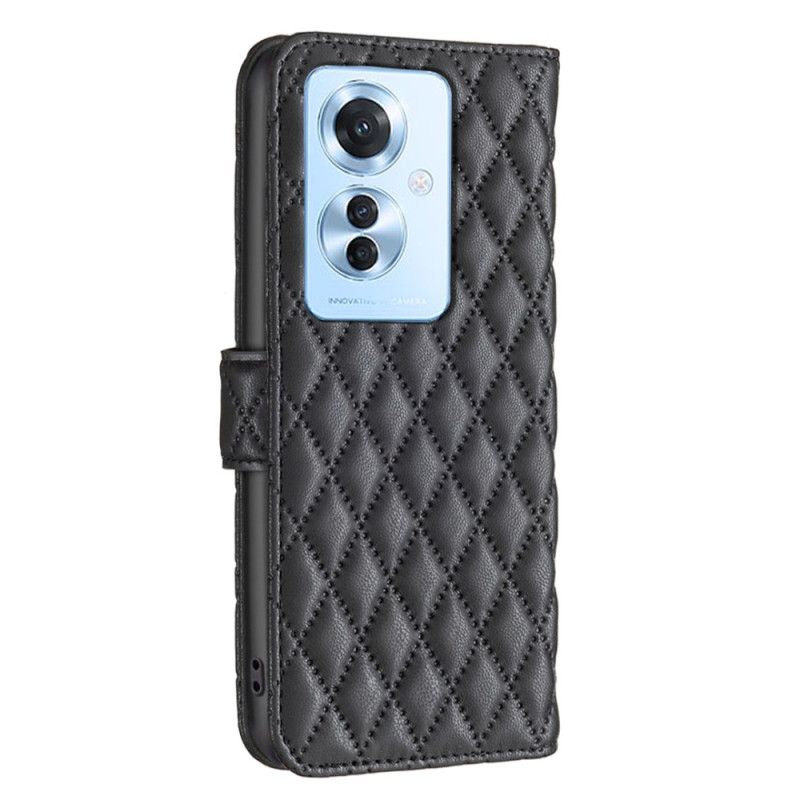 Puzdro Oppo Reno 11f 5g Prešívaná Binfen Farba