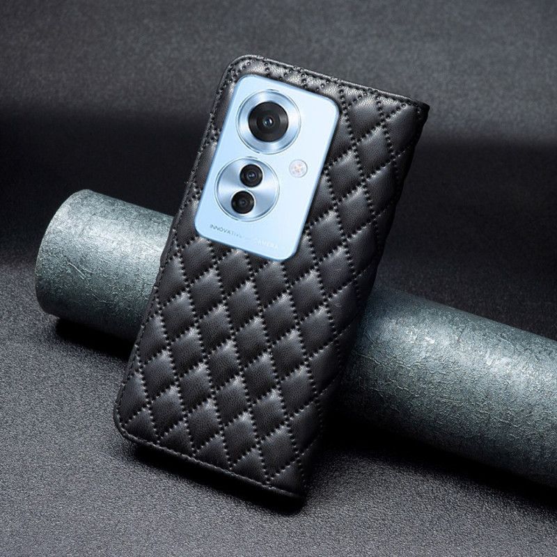 Puzdro Oppo Reno 11f 5g Prešívaná Binfen Farba