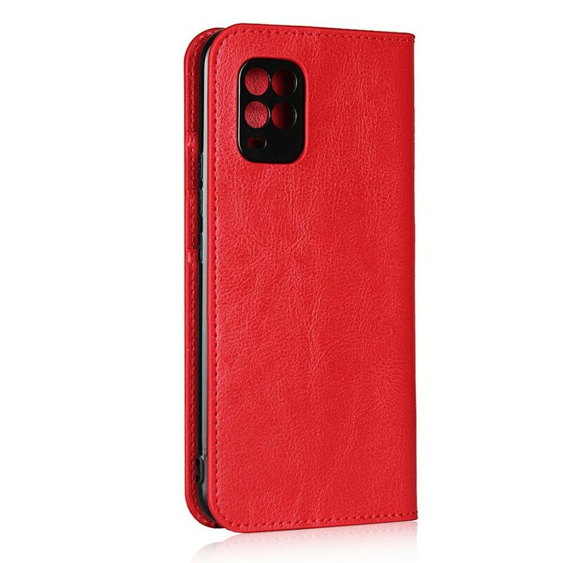Flipové Puzdro Xiaomi Mi 10 Lite Kožené Puzdro Pravá Koža