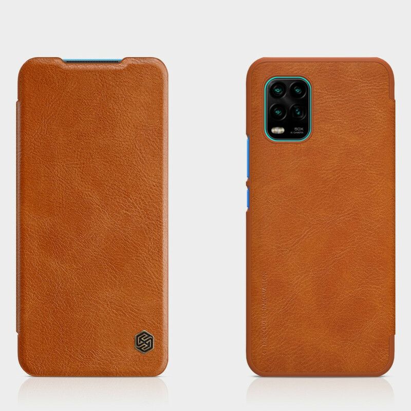 Flipové Puzdro Xiaomi Mi 10 Lite Kožené Puzdro Séria Nillkin Qin