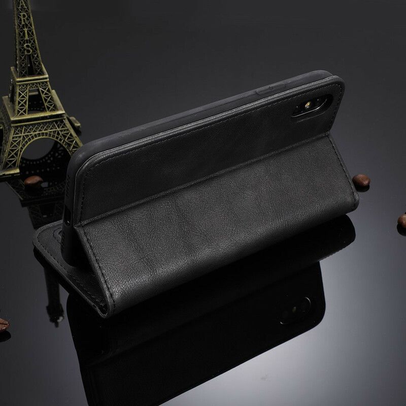 Flipové Puzdro Xiaomi Mi 10 Lite Kožené Puzdro Štylizovaný Efekt Vintage Kože