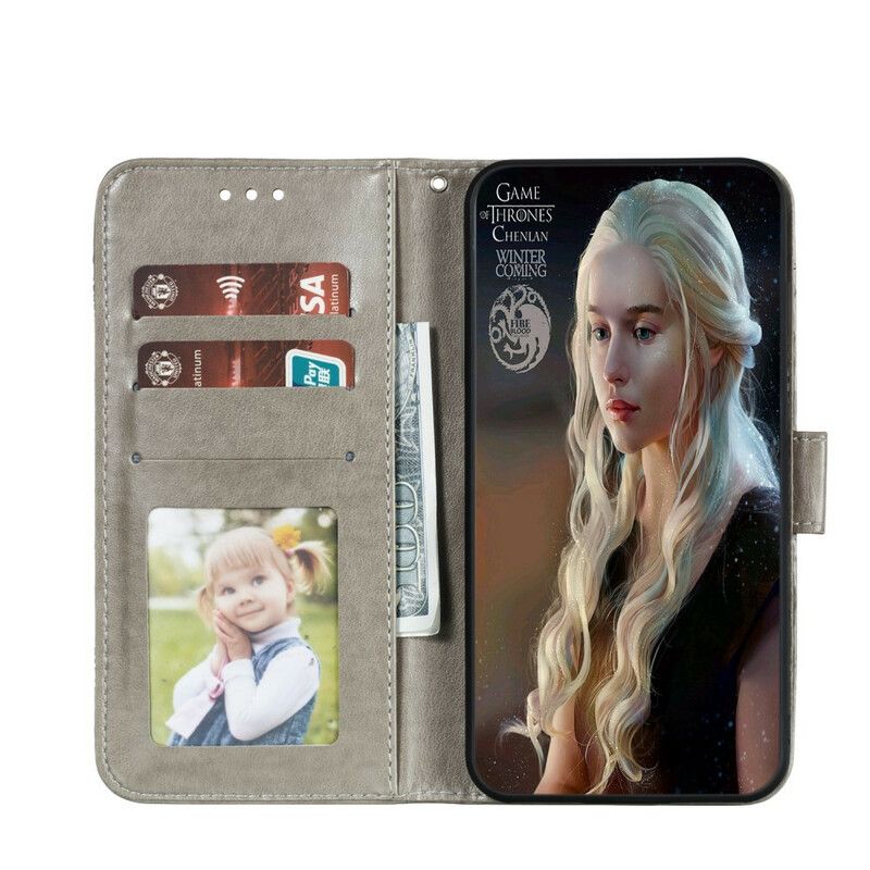 Kožené Puzdro Xiaomi Mi 10 Lite Plná Mandala