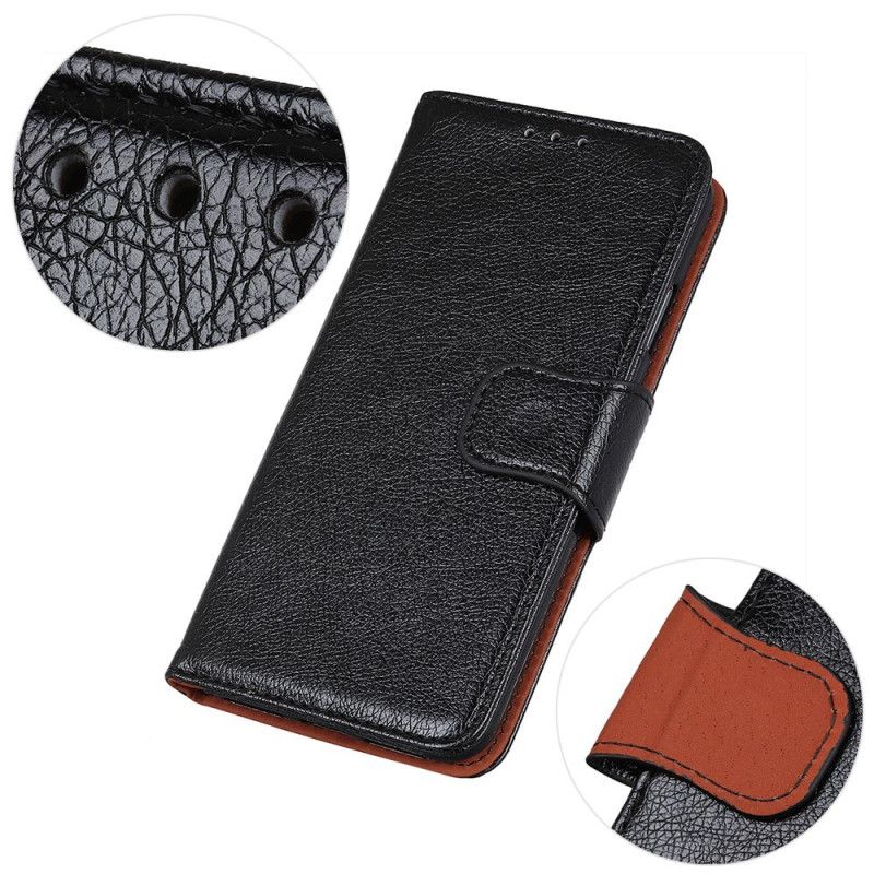Kožené Puzdro iPhone 14 Plus Delená Koža Nappa