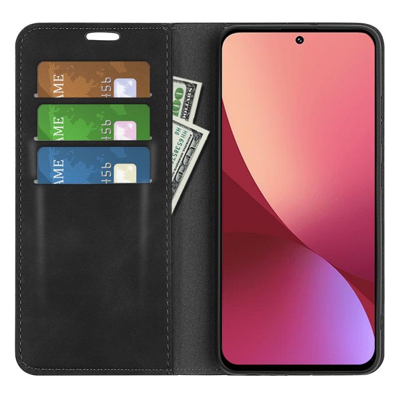 Flipové Puzdro Xiaomi 12 / 12X Kožené Puzdro Dotyk Pokožky