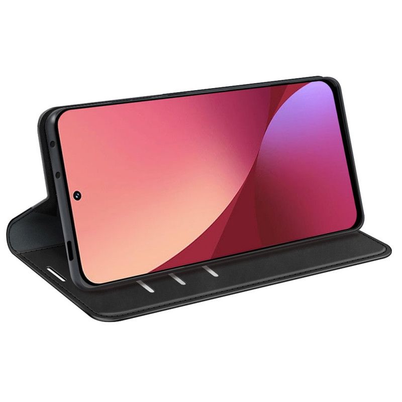 Flipové Puzdro Xiaomi 12 / 12X Kožené Puzdro Dotyk Pokožky