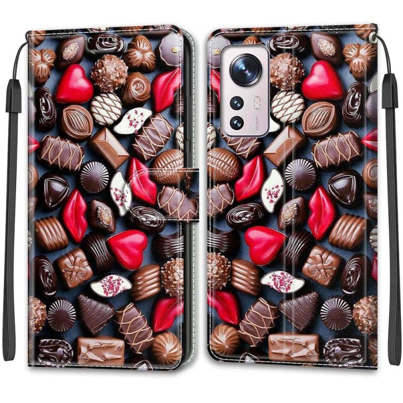 Flipové Puzdro Xiaomi 12 / 12X Strihajte Čokoládu
