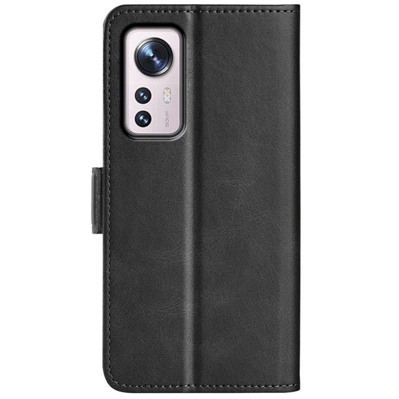 Kožené Puzdro Xiaomi 12 / 12X Dvojité Zapínanie