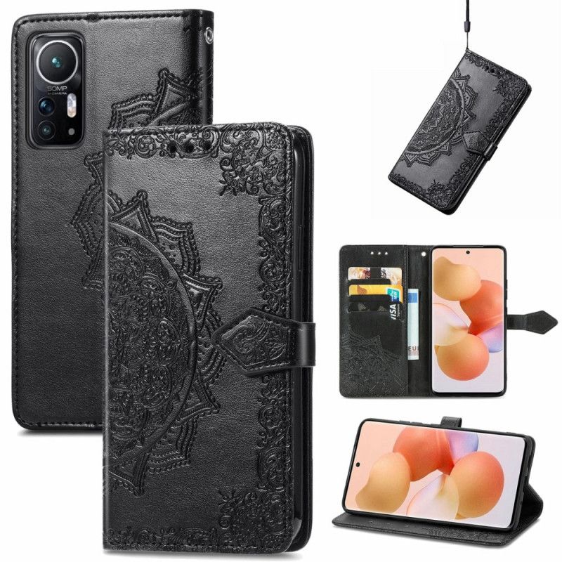 Kožené Puzdro Xiaomi 12 / 12X Mandala V Stredoveku