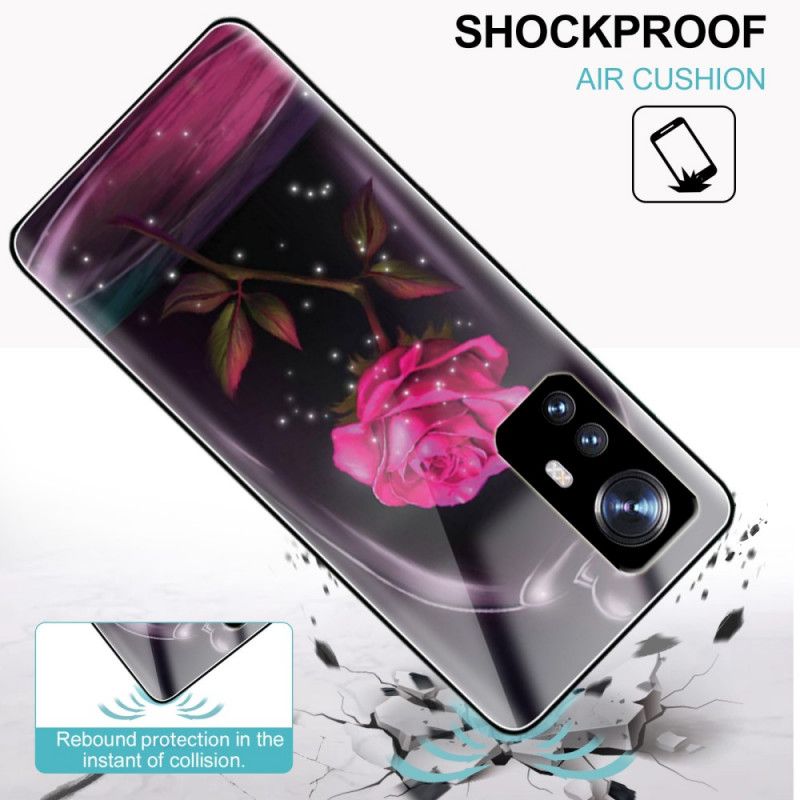 Kryt Xiaomi 12 / 12X Magické Ružové Tvrdené Sklo