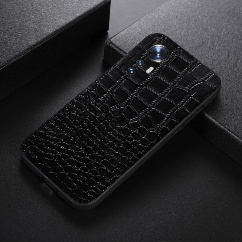 Kryt Xiaomi 12 / 12X Pravá Krokodília Textúra Kože