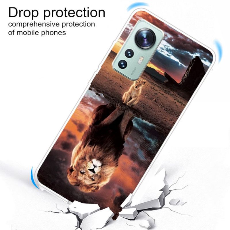 Kryt Xiaomi 12 / 12X Silikón Pre Mačky