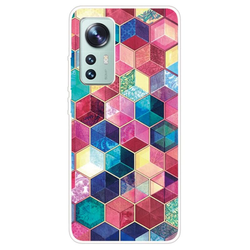 Kryt Xiaomi 12 / 12X Silikónová Maľba
