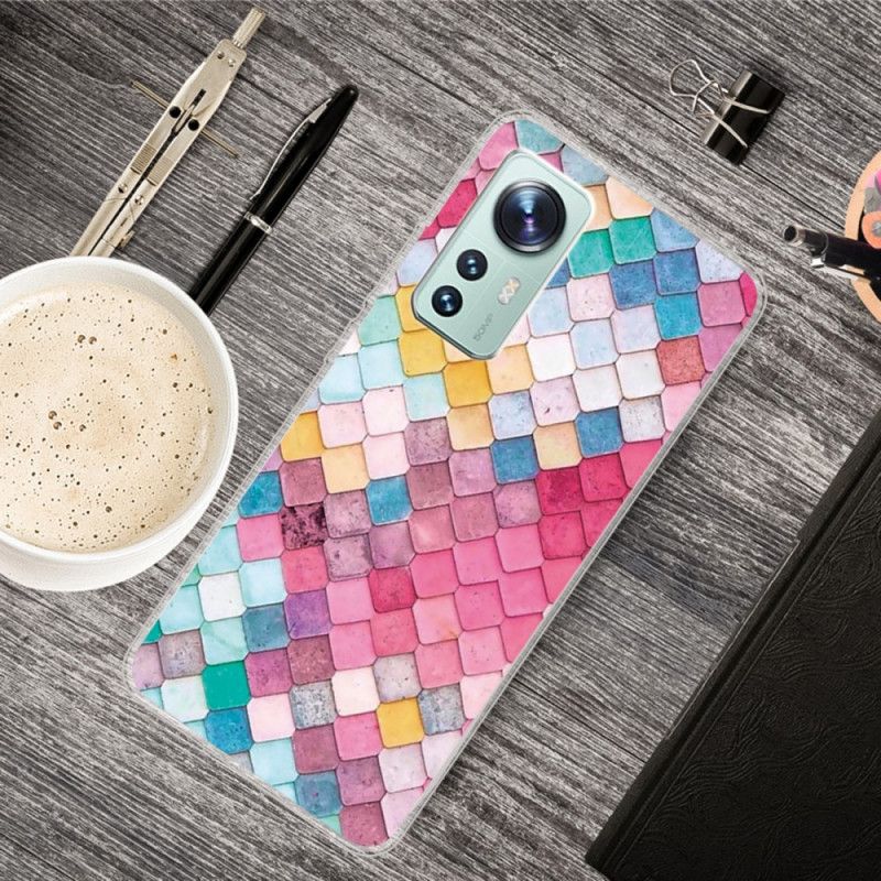 Kryt Xiaomi 12 / 12X Silikónová Maľba
