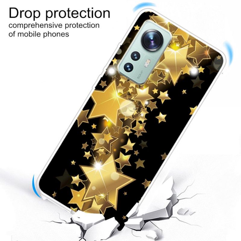 Kryt Xiaomi 12 / 12X Silikónové Hviezdy
