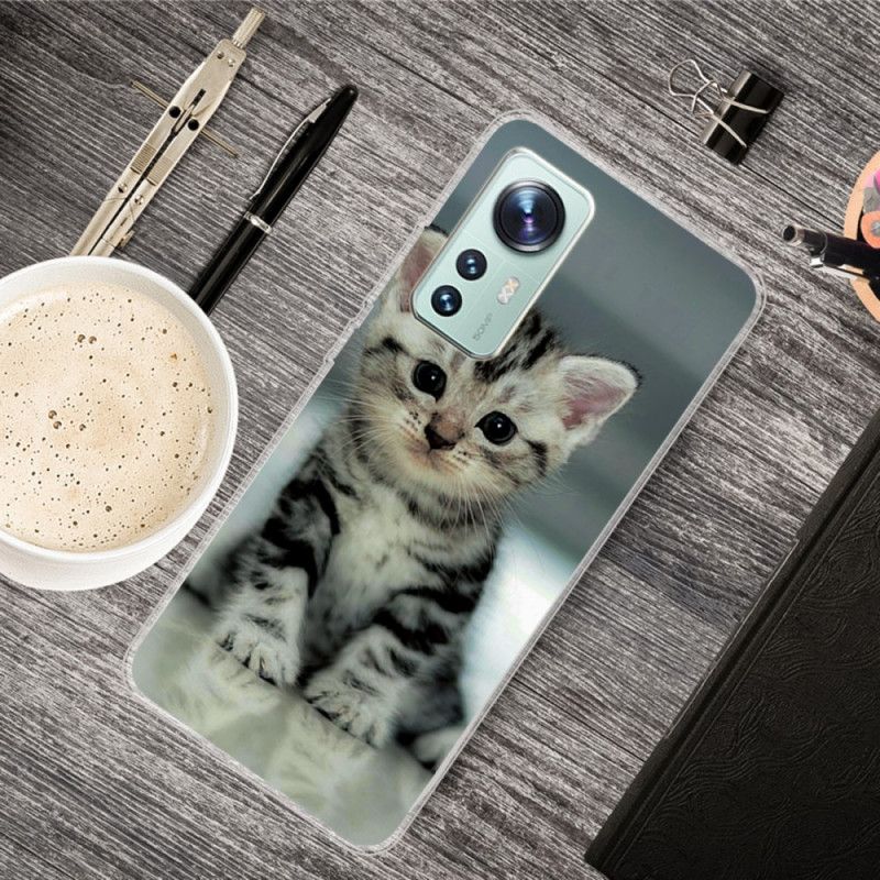 Kryt Xiaomi 12 / 12X Silikónové Mačiatko