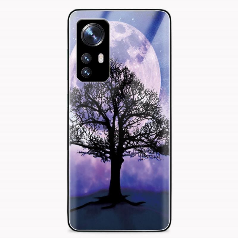 Kryt Xiaomi 12 / 12X Tvrdené Sklo Na Strom A Mesiac