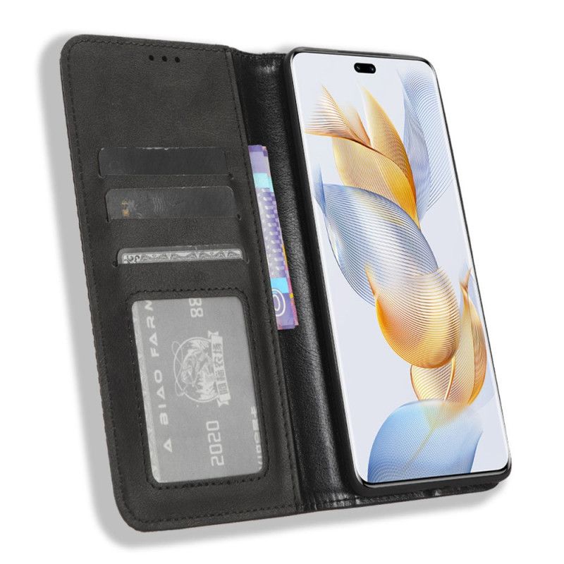 Flipové Puzdro Honor 90 Pro Kožené Puzdro Štýlový