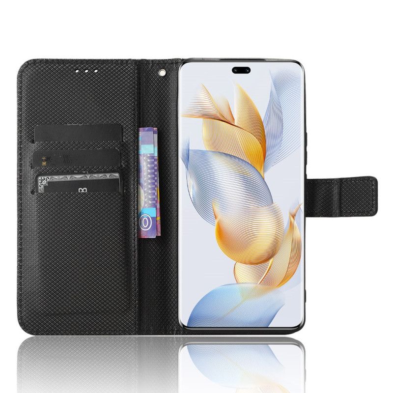 Kožené Puzdro Honor 90 Pro Výber Popruhu