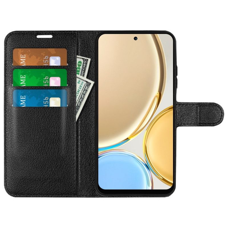 Flipové Puzdro Honor Magic 4 Lite 5G Klasický Kožený Štýl