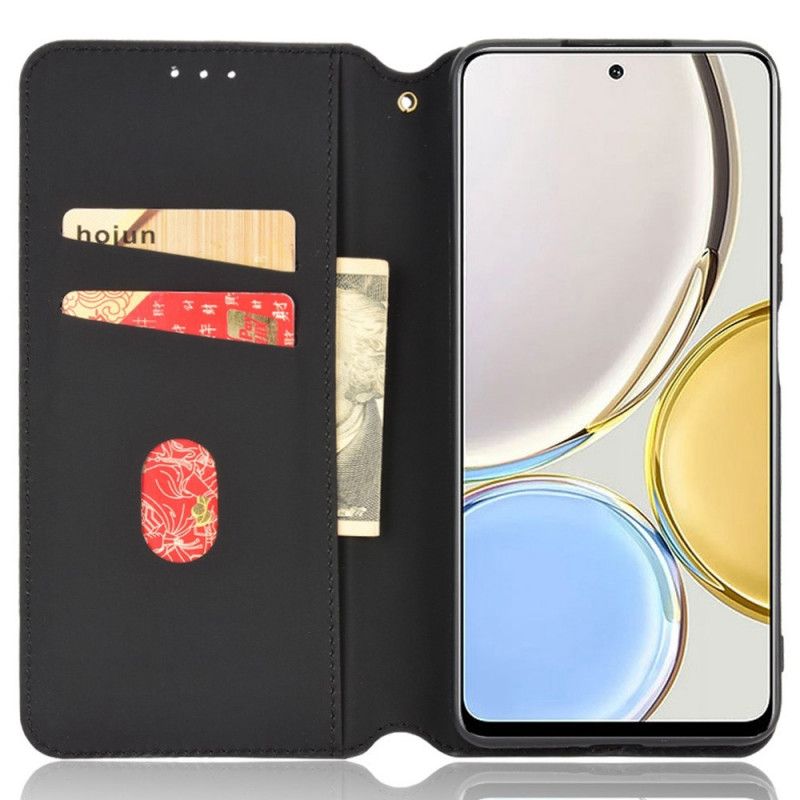 Flipové Puzdro Honor Magic 4 Lite 5G Kožené Puzdro 3d Textúra S Efektom Kože