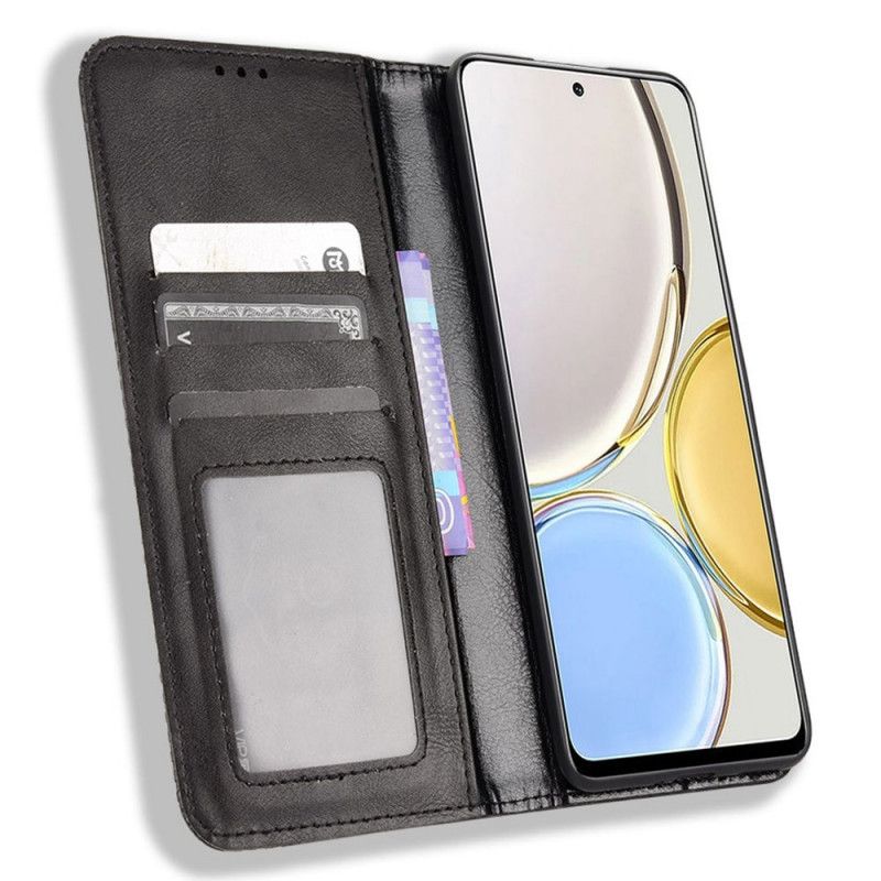 Flipové Puzdro Honor Magic 4 Lite 5G Kožené Puzdro Štylizované