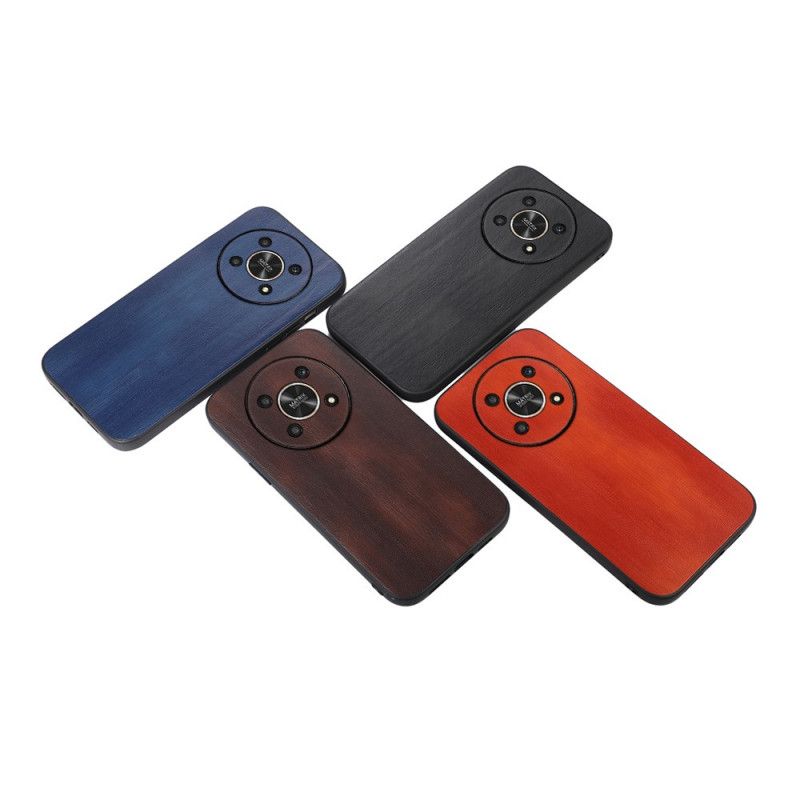 Kryt Honor Magic 4 Lite 5G Základný Kožený Efekt