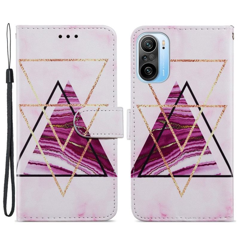 Kožené Puzdro Xiaomi Mi 11i 5G Intenzívny Mramor