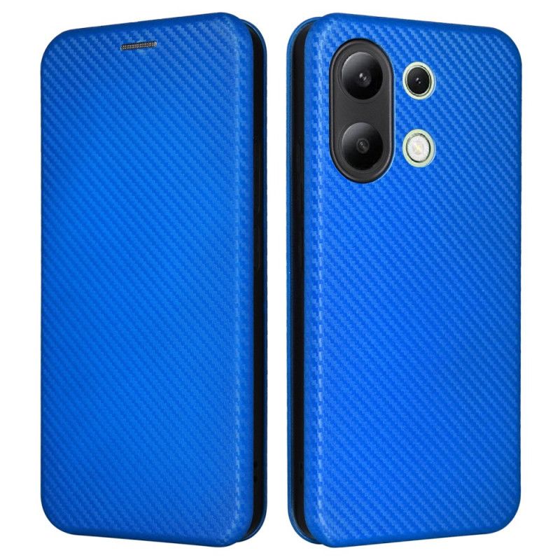 Flipové Puzdro Xiaomi Redmi Note 13 4g Uhlíkové Vlákno