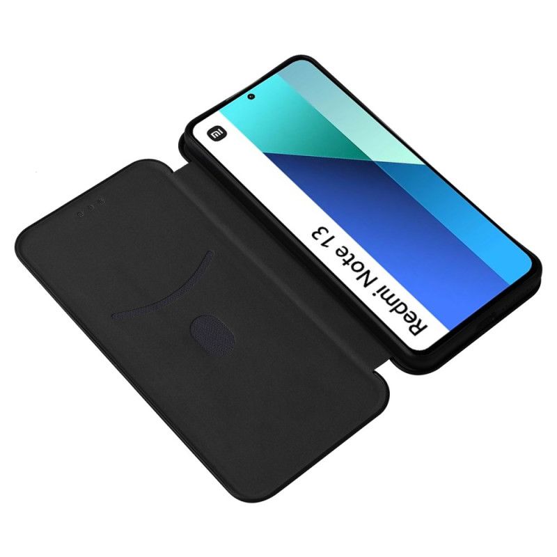 Flipové Puzdro Xiaomi Redmi Note 13 4g Uhlíkové Vlákno