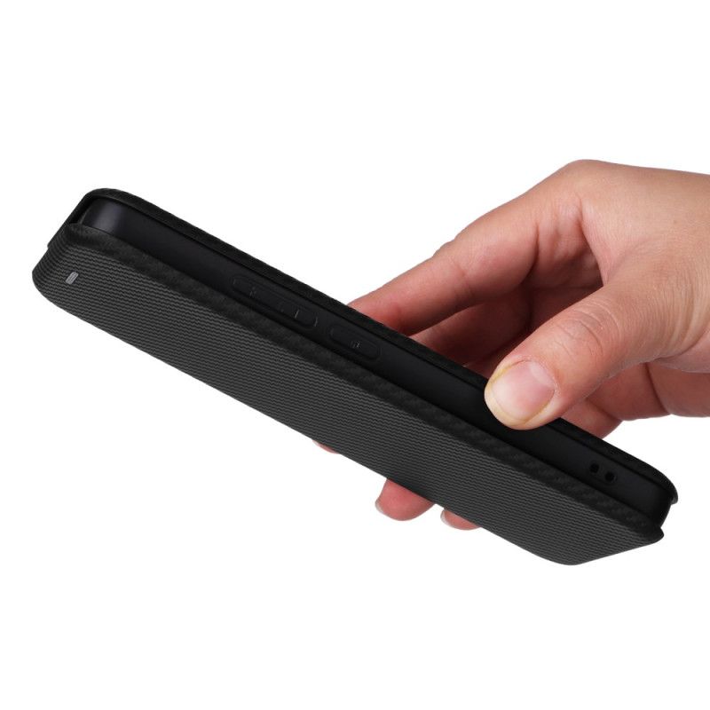 Flipové Puzdro Xiaomi Redmi Note 13 4g Uhlíkové Vlákno