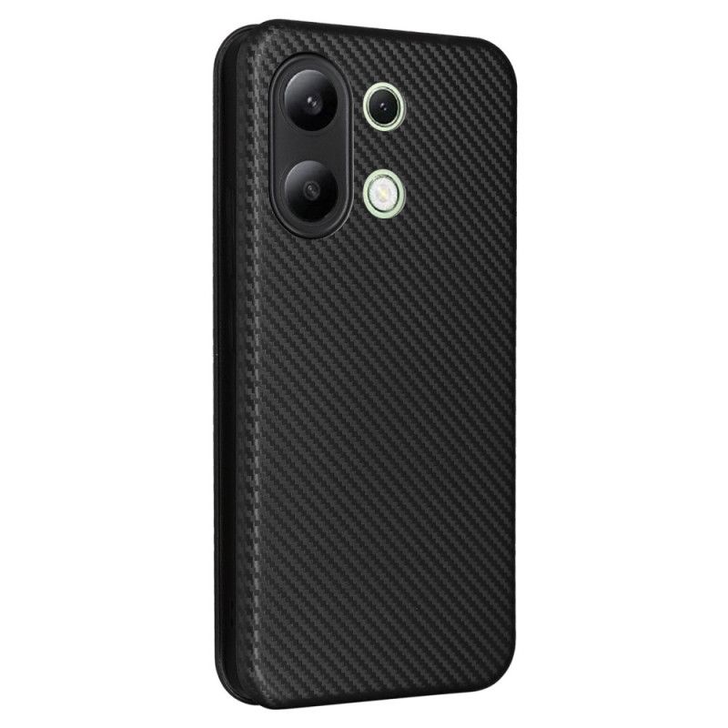Flipové Puzdro Xiaomi Redmi Note 13 4g Uhlíkové Vlákno