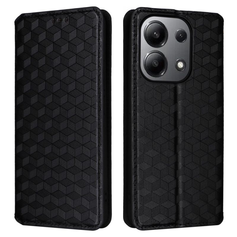 Kožené Puzdro Xiaomi Redmi Note 13 4g 3d Diamanty