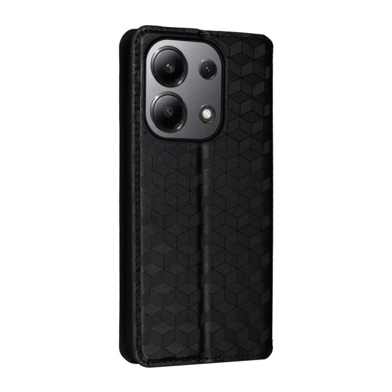 Kožené Puzdro Xiaomi Redmi Note 13 4g 3d Diamanty