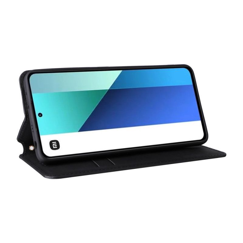 Kožené Puzdro Xiaomi Redmi Note 13 4g 3d Diamanty