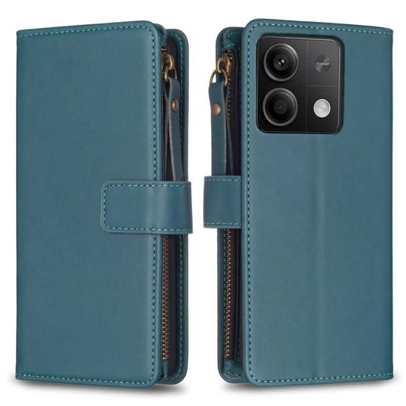 Kožené Puzdro Xiaomi Redmi Note 13 4g Klasická Peňaženka
